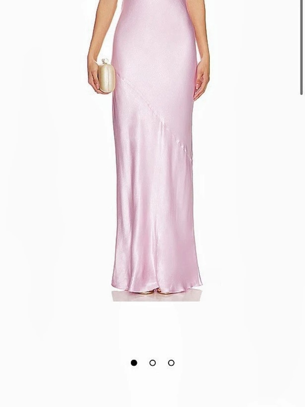 Shona Joy One Shoulder Cowl Back Maxi Dress Maxi Dress in Pink Like New